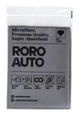 Roro Auto Mikrofiber Araç Kurulama Havlusu(50x70) & Cam Bezi (50x70) Araç Yıkama Seti - 3
