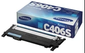 Samsung CLT-C406S Kutusu Hasarlı Mavi Orjinal Toner - 1