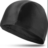 4 Adet Siyah Likralı Bez Bone Havuz Bonesi Deniz Yüzücü Bonesi (Tüm Yaşlara Uygun) - 6