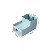 Piev Çekmeceli Bölmeli Çok Amaçlı Düzenleyici Mini Organizer - 2