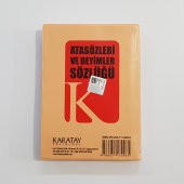 Karatay Yayınları Atasözleri Ve Deyimler Sözlüğü (Plastik Kapak) - 2