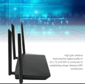 Ukron 4g Lte Sim Kartlı Modem Router Tak Çalıştır Basit Kurulum 2.4ghz - 2