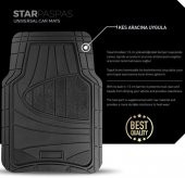 Dacia Duster Ekonomik 3D Havuzlu Paspas Gri 5 Parça Star Oto Paspası - 4