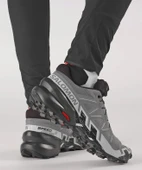 Salomon Speedcross 6 Erkek Koşu Ayakkabısı - Quiet Shade/Black/Pearl Blue thumbnail 8