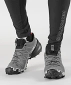Salomon Speedcross 6 Erkek Koşu Ayakkabısı - Quiet Shade/Black/Pearl Blue thumbnail 7