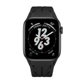 Apple Watch 10 46mm KRD-127 Metal Tokalı Silikon Kordon - 10