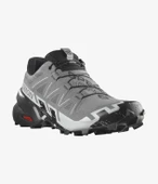 Salomon Speedcross 6 Erkek Koşu Ayakkabısı - Quiet Shade/Black/Pearl Blue thumbnail 3