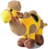 Peluş Deve Sesli Lebbeyk Okuyan Peluş Deve 35x45 Cm Büyük Boy Sesli Oyuncak Deve - 1