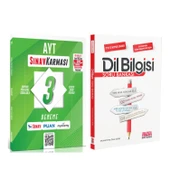 Sınav Yayınları AYT Sınav Karması 3 Deneme ve AKM Dil Bilgisi Soru Bankası Seti 2 Kitap - 1