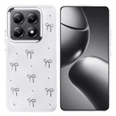 Gpack Xiaomi 14T Pro uyumlu Kılıf Kenarlar Airbagli Simli Şeffaf Kutup Kapak thumbnail 1