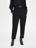 Faik Sönmez Oversize Midi Kadın Pantolon - Minimalist Stil thumbnail 11