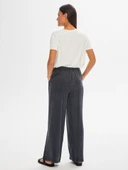 Faik Sönmez Minimalist Oversized Midi Kadın Pantolon - Günlük Kullanım thumbnail 2