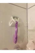 CANEREGE Yapışkanlı Bulut Banyo Düzenleyici - Jilet Tutucu Plastik Aparat thumbnail 2