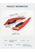 CANEREGE 2 adet motosiklet Winglet aerodinamik Spoiler  yan SPOİLER motosiklet aksesuarları kask bıçağı V2 - 1