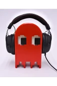 Nerva Design 3D Pacman Dekoratif Masaüstü Kulaklık Standı  Kulaklık Tutacağı - 2