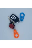 BTaksesuar Karambit Anahtarlık Keyrambit Rulmansız Komple Plastik Siyah - 4