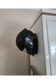 CANEREGE Motosiklet Bisiklet Scooter Kask Ve Mont Duvar Askısı Kask Tutucu Mont Askılıklı Vida Dübel Dahil V3 - 5