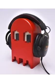 Nerva Design 3D Pacman Dekoratif Masaüstü Kulaklık Standı  Kulaklık Tutacağı - 3