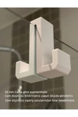 3D Banyo Duşakabin Havlu Askılık 2'li - 3