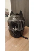 CANEREGE Motosiklet Kask Kedi Kulağı Süsü - 1