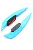 CANEREGE 2 adet motosiklet Winglet aerodinamik Spoiler kanat yan Spoile motosiklet aksesuarları kask bıçağı thumbnail 1
