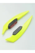 CANEREGE 2 adet motosiklet Winglet aerodinamik Spoiler kanat yan Spoile motosiklet aksesuarları kask bıçağı - 1