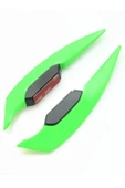 CANEREGE 2 adet motosiklet Winglet aerodinamik Spoiler kanat yan Spoile motosiklet aksesuarları kask bıçağı - 1