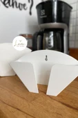 Lena Gift Store Filtre Kahve Kağıdı Tutucu Tezgah Üstü Ya Da Asılabilir Stand Aparat Aksesuar - 3