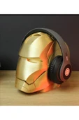 TuransoyCraft Ironman Helmet Kask Dekor Kulaklık Standı - 1