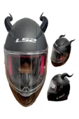 Motor Kask Boynuzu Kask Süsü Şeytan Boynuzu - 1