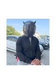 1 çift Motosiklet Kask Uyumlu Boynuzu Adet Kask Aksesuarı Kask Süsü - 1