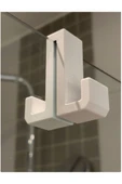 3D Banyo Duşakabin Havlu Askılık 2'li - 1