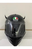 3DTASARIMDOKTORU Motosiklet Kask Boynuzu - 1