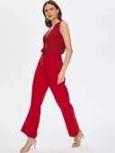 Faik Sönmez Minimalist Geniş Paça Midi Kadın Pantolon - Şık ve Rahat - 7