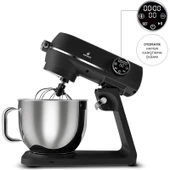 Karaca Multichef Artisan Digital Ekran 7 Litre Döküm Stand Mikser Siyah 1800W - 5