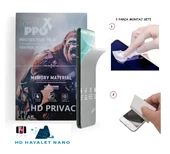 Huawei MATE 20 LİTE NANO Ekran Koruyucu Esnek ULTRA İnce - MAXXPRO - HD ŞEFFAF HAYALET - 1