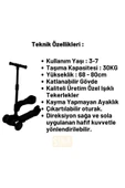 Furkan ToysCool Wheels Led Işıklı Oturaklı Pembe Combo Scooter FR59564 - 7