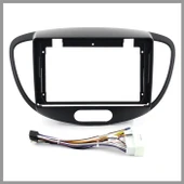 HYUNDAİ İ10 2007-2013 9" SİYAH  ANDROID MULTİMEDYA ÇERÇEVESİ - SOKET - 1