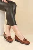 Hakiki Deri  Kadın Babet Ayakkabı 359ZA211 thumbnail 6