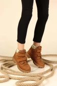 Hakiki Deri Kürklü  Unisex Çocuk Worker Bot 006KFA1001 thumbnail 6