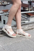 Hakiki Deri  Kadın Klasik Sandalet 281ZA20755 - 6