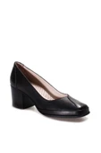 Hakiki Deri  Kadın Kalın Topuklu Ayakkabı 889ZA5313 thumbnail 3