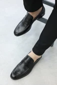 Hakiki Deri Kösele  Erkek Klasik Ayakkabı 237MA5968 thumbnail 1