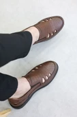 Hakiki Deri Ortopedik  Erkek Casual Ayakkabı 662MA118KT thumbnail 7