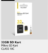 32 GB  SD Kart Mikro CD Kart Class 10C - 1
