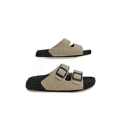 Pierre Cardin 7410 Krem Çift Tokalı Yumuşak Taban Rahat Terlik thumbnail 7