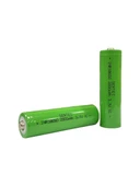 2 Adet Şarj Edilebilen Pil 18650 3.7 Volt 2000 Mah Li-Ion Şarjlı Pil (Başlı) - 1