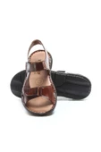 Hakiki Deri  Erkek Klasik Sandalet 819MA088 - 10