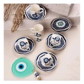 Porser Porselen Pavo 6 Kişilik Kahve Fincan Takımı S30-12-90043 - 3