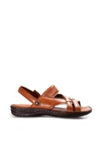 Hakiki Deri  Erkek Klasik Sandalet 952MA710 - 6